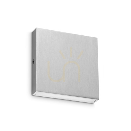 Kontrola Venkovní nástěnné svítidlo Ideal Lux POST-IT stříbrné IP65 8 cm 335865