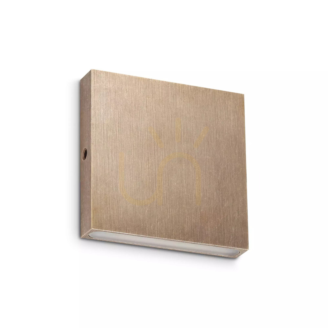 Zobrazit Venkovní nástěnné svítidlo Ideallux POST-IT 335896 hnědé LED 3W IP65 8 cm Venkovní nástěnné svítidlo Ideallux POST-IT 335896 hnědé LED 3W IP65 8 cm