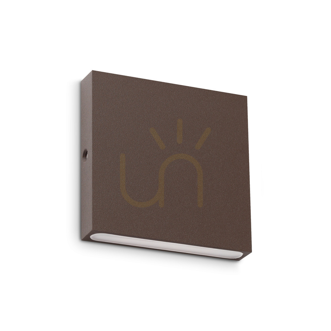 Kontrola Venkovní nástěnné svítidlo Ideallux POST-IT 335896 hnědé LED 3W IP65 8 cm Venkovní nástěnné svítidlo Ideallux POST-IT 335896 hnědé LED 3W IP65 8 cm