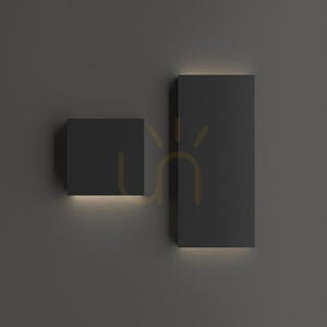 Venkovní nástěnné svítidlo Ideal Lux POST-IT 335919 černé 8 cm IP65 LED 3W small 4