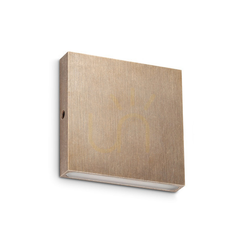 Kontrola Venkovní nástěnné svítidlo Ideal Lux POST-IT 335926 mosazné IP65 8 cm