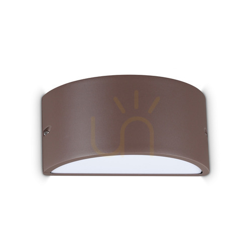 Kontrola Venkovní nástěnné svítidlo Ideal Lux REX 370941 hnědé IP44 25 cm