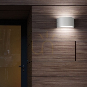 Venkovní nástěnné svítidlo Ideal Lux Rex 370965 šedé IP44 25 cm small 2