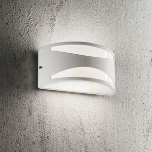 Venkovní nástěnné svítidlo Ideal Lux REX 118642 černé, IP44, 25 cm small 1
