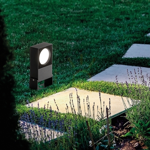Kontrola Venkovní stojací lampa Ideallux SIRIO antracit IP65 GX53 30 cm 369860