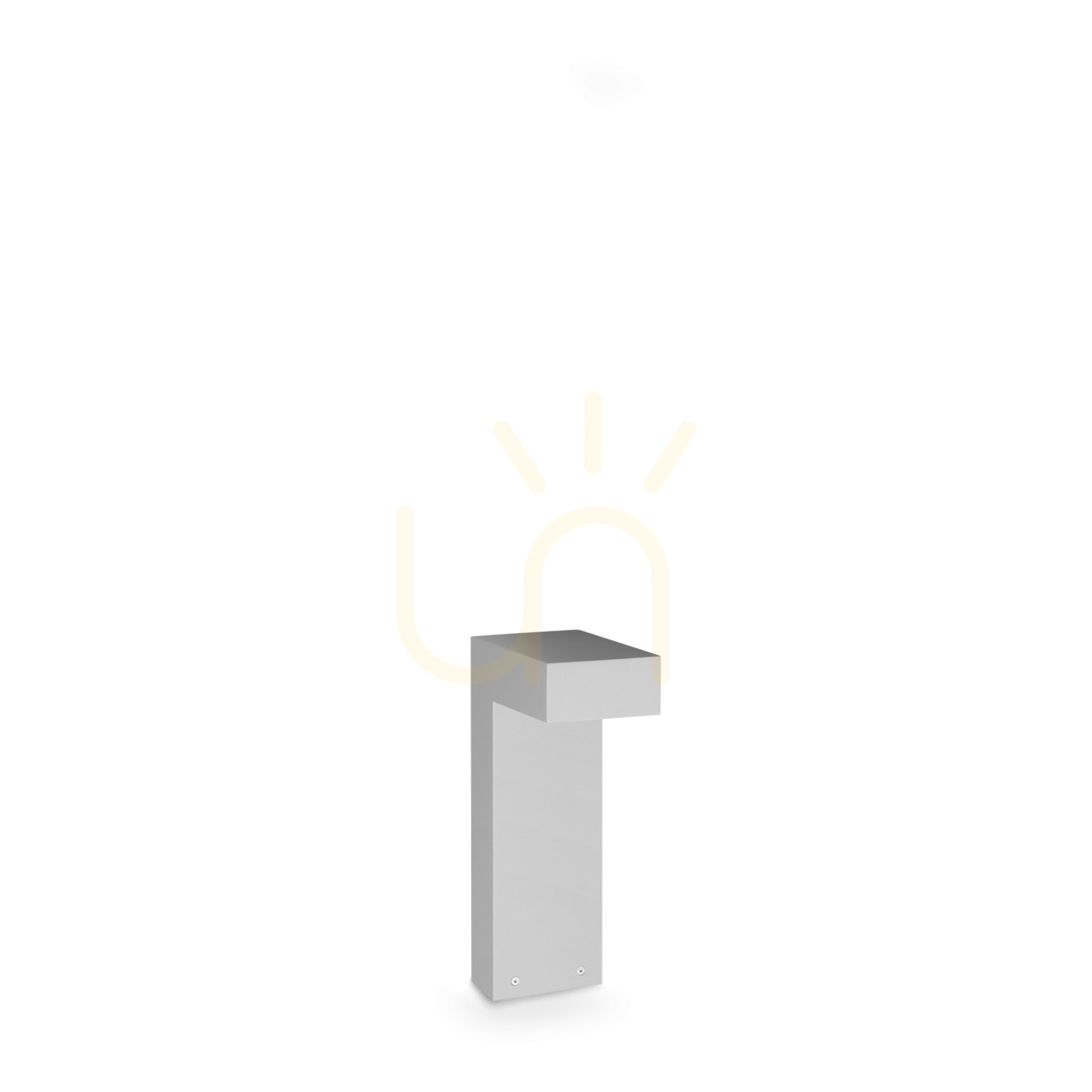 Kontrola Venkovní stojací lampa Ideal Lux SIRIO 369891 šedá IP65 30 cm Venkovní stojací lampa Ideal Lux SIRIO 369891 šedá IP65 30 cm