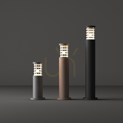 Kontrola Venkovní stojací lampa Ideallux TRONCO 369792 hnědá, IP65, 25 cm
