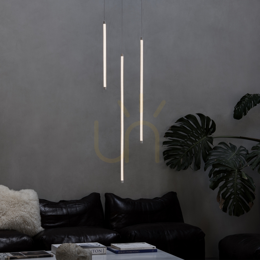 Pohled Závěsné svítidlo Ideallux TUBIX 352664 bílé LED 8W, průměr 7 cm Závěsné svítidlo Ideallux TUBIX 352664 bílé LED 8W, průměr 7 cm