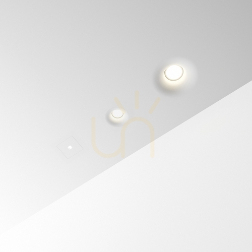 Kontrola Zapuštěné svítidlo Ideallux Zephyr 361307 bílé 24 cm LED 24W