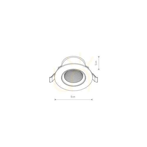 Kontrola Svítidlo EGINA LED 5W 10548 Nowodvorski