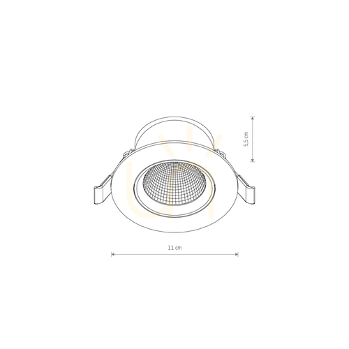 Kontrola Svítidlo EGINA LED 10W 10553 Nowodvorski