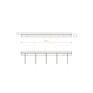Stropní krytka Cameleon CANOPY B 780 12063 Nowodvorski small 1