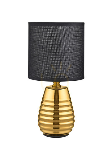 Kontrola HS8775 Stolní lampa černá 1xE14