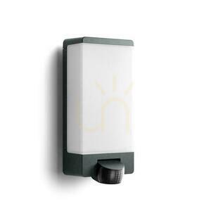 Fasádní svítidlo s čidlem pohybu a soumraku Steinel L 14 S PIR max.60W E27 IP44 IK03 230V antracit / nerezová ocel 1 Fasádní svítidlo s čidlem pohybu a soumraku Steinel L 14 S PIR max.60W E27 IP44 IK03 230V antracit / nerezová ocel small 1