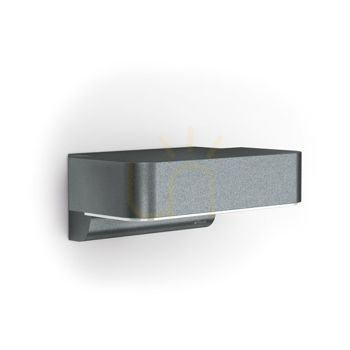 Kontrola Steinel L Bluetooth Bluetooth svítidlo pro hmyz 1800K 428lm antracitové fasádní svítidlo se senzorem pohybu a soumraku