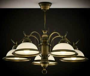 Lustr OPAL mosaz E27 JUPITER small 5