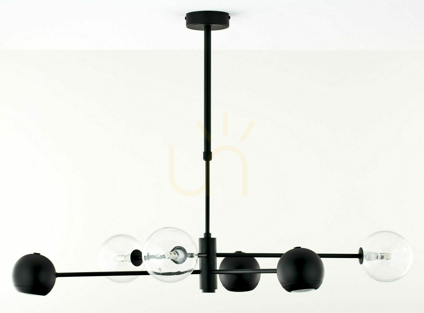 Pohled Lustr MOKA černý G9/GU10 JUPITER Lustr MOKA černý G9/GU10 JUPITER