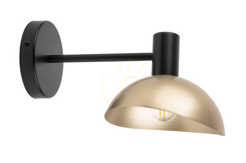 Kontrola Nástěnné světlo Sigma Artis černé/zlaté E14 10W 40570