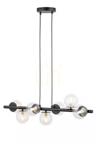 Závěsné svítidlo Sigma Avola 7x G9 černé sklo 40792 small 0