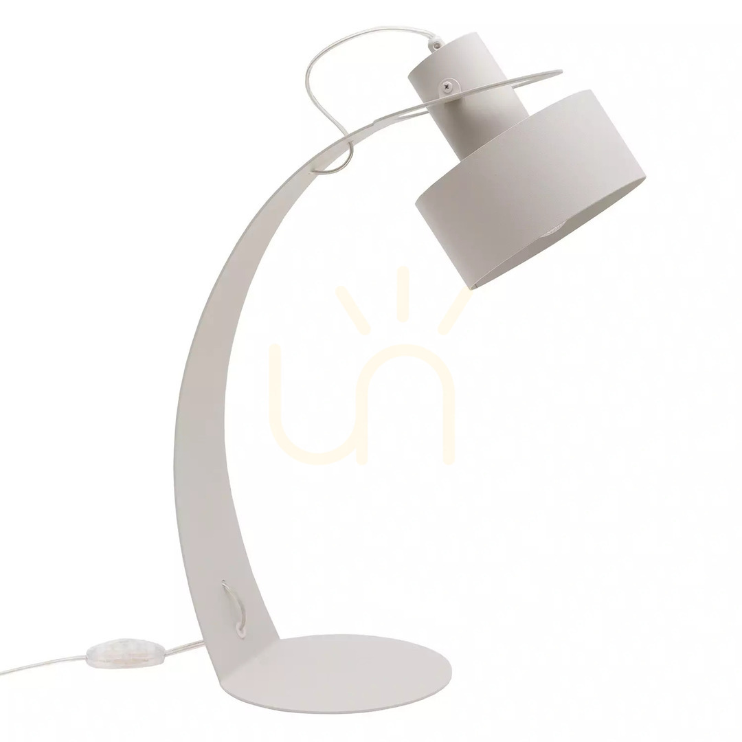 Kontrola Kancelářská lampa Sigma RIF šedobéžová E27 52 cm 41444 Kancelářská lampa Sigma RIF šedobéžová E27 52 cm 41444