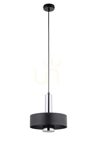 Kontrola Závěsné svítidlo Sigma RIF LUX 1 M černá/stříbrná 40715