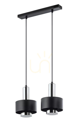 Kontrola Závěsné svítidlo Sigma RIF LUX 2 černá/stříbrná 40784