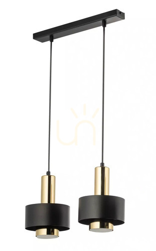 Kontrola Závěsné svítidlo Sigma RIF LUX 2 černá/zlatá 40785