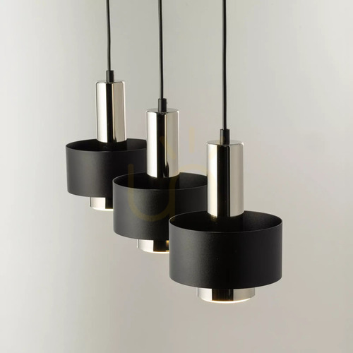 Kontrola Závěsné svítidlo Sigma RIF LUX 3 černé/stříbrné 40716