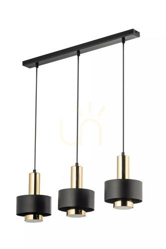 Kontrola Závěsné svítidlo Sigma RIF LUX 3 černá/zlatá 40720