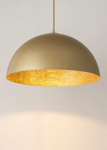 Kontrola Závěsná lampa Sigma Sfera 35 zlatá 32292