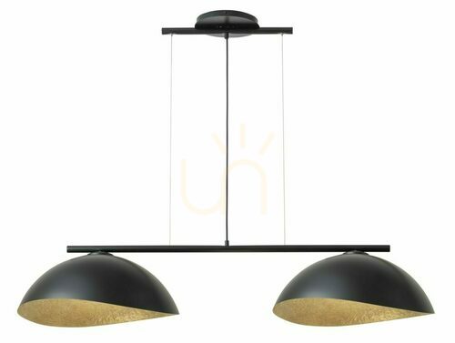 Kontrola Závěsná lampa Sigma Solar 2 M černá černo-zlatá 40577