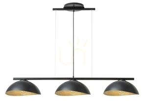 Závěsné svítidlo Sigma Solar 3 černé černo-zlaté 40579 small 0