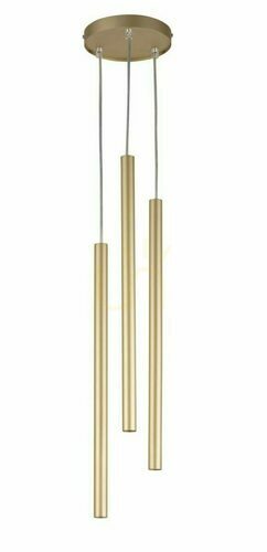 Kontrola Závěsné svítidlo Sigma Sopel 3x G9 zlaté, 16 cm, SKU 33624