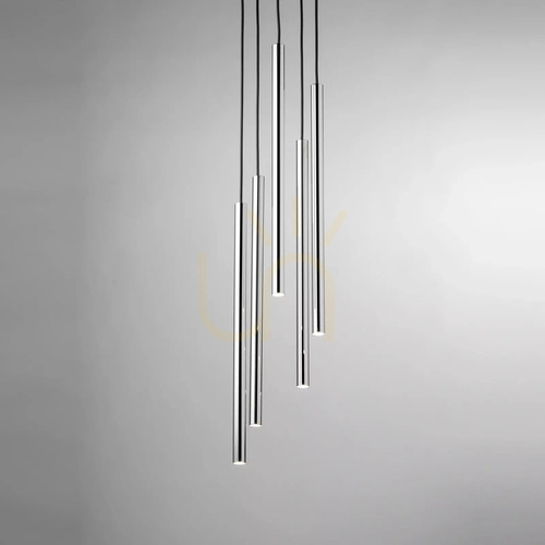 Kontrola Závěsná lampa Sigma Sopel Lux 5 černá/stříbrná 40732