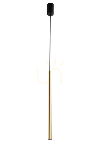 Kontrola Závěsná lampa Sigma SOPEL LUX 1 černá/zlatá 40737