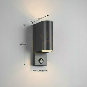 Venkovní nástěnná lampa Trio ORVIE DL242214260. small 5