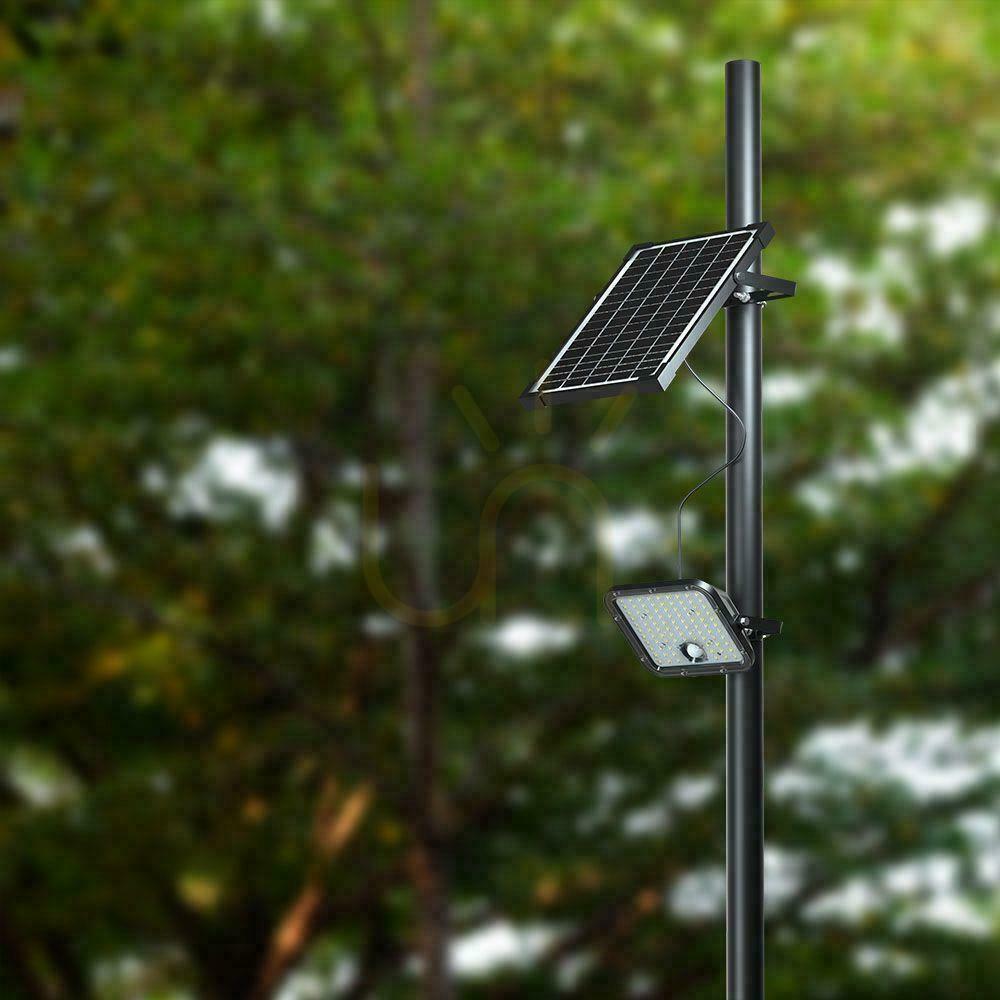 Zobrazit LED solární reflektor V-TAC 30W dálkové ovládání automatický časovač snímač pohybu IP65 CCT VT-432CCT 4800lm LED solární reflektor V-TAC 30W dálkové ovládání automatický časovač snímač pohybu IP65 CCT VT-432CCT 4800lm