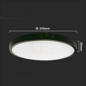 V-TAC 24W LED kruhové stropní svítidlo IP44 30cm černé VT-8624B-RD 4000K 2400lm 3 V-TAC 24W LED kruhové stropní svítidlo IP44 30cm černé VT-8624B-RD 4000K 2400lm small 3