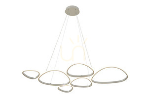 Závěsné svítidlo Zuma Line HURON 2023519P6-BE béžové LED 58 W small 0