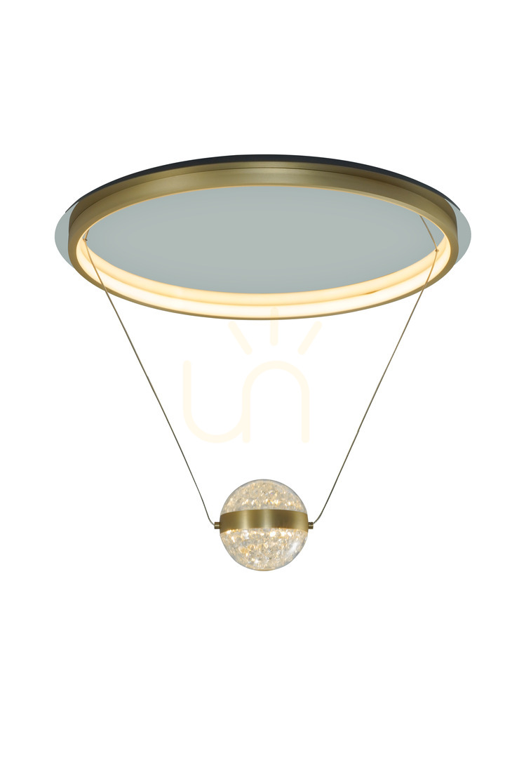 Kontrola TURKAN Plafond 250088L-BS Gold 1xLED TURKAN Plafond 250088L-BS Gold 1xLED