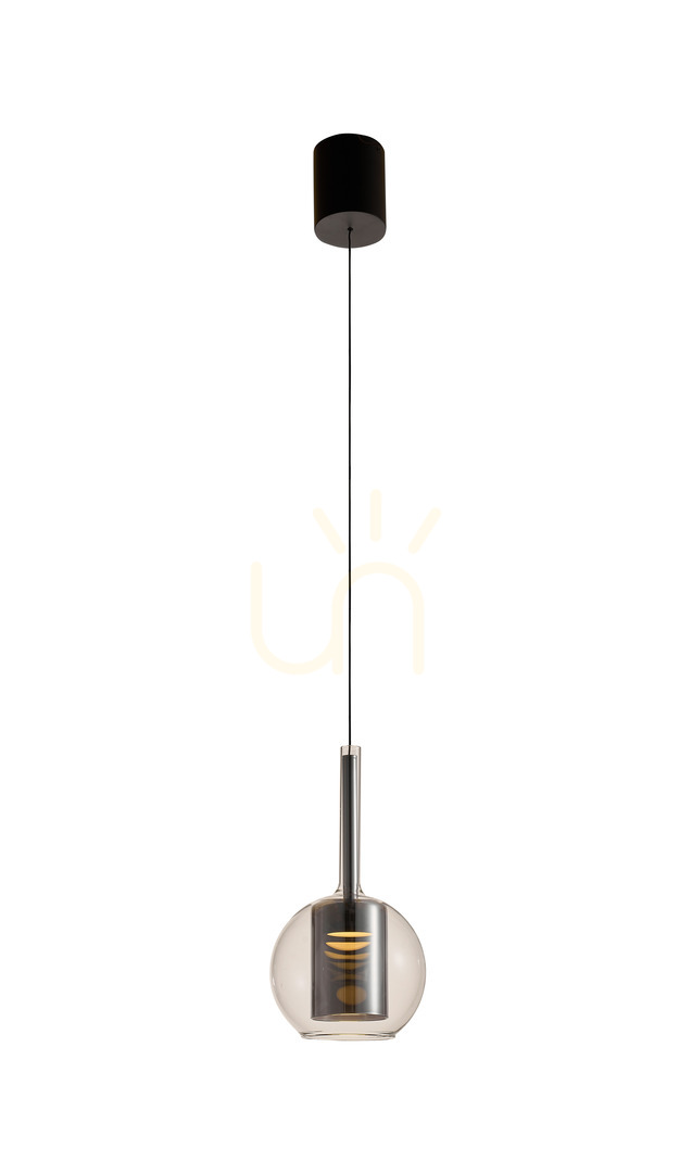 Kontrola Závěsné svítidlo TAGNA 251001-SM černé 1xLED Závěsné svítidlo TAGNA 251001-SM černé 1xLED