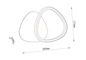 Nástěnné svítidlo Zuma Line HURON 250015WM-BE LED 12 W, béžovo-zlaté small 1