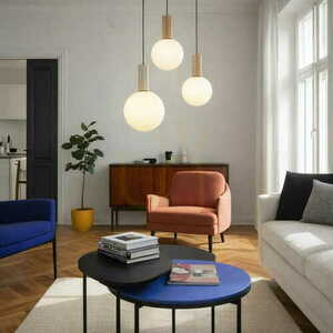 Závěsná lampa TESTA béžová G9 10W CANDELLUX 33-50908 small 2