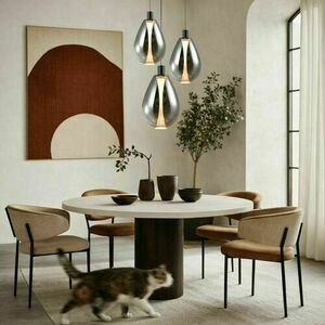 DENSO 30 černá GU10 10W závěsná lampa CANDELLUX 31-51387 small 3