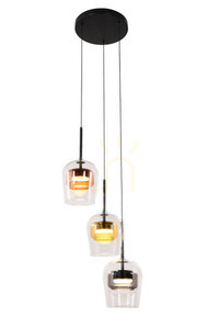 GLAXI černá GX53 10W závěsná lampa CANDELLUX 33-50427 small 0