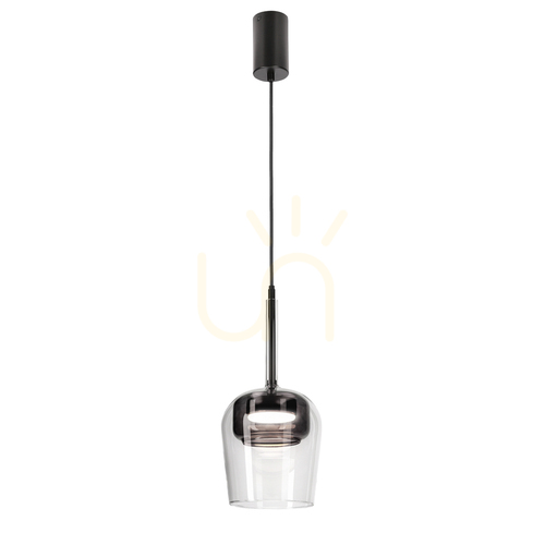 Kontrola GLAXI černá GX53 9W závěsná lampa CANDELLUX 31-50359