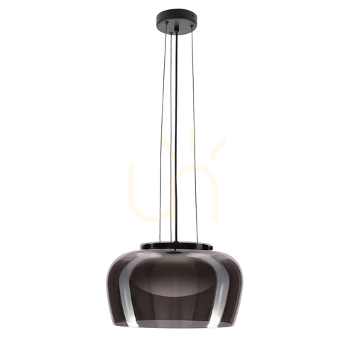 Kontrola INSIEME 38 šedá 10W závěsná lampa CANDELLUX 31-50861