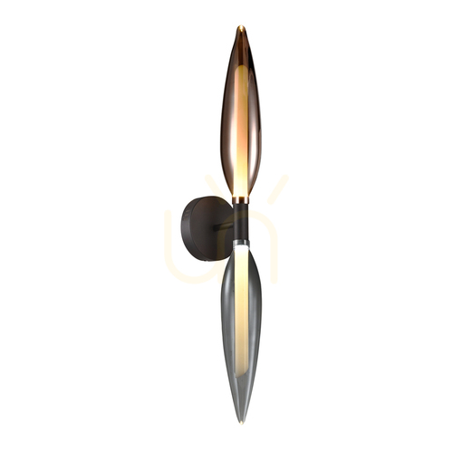 Kontrola Nástěnná lampa NORDIC šedá G9 5W CANDELLUX 22-51165