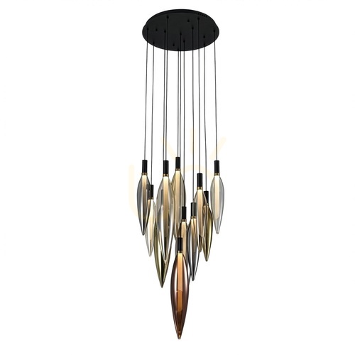 Kontrola Závěsná lampa NORDIC černá G9 5W CANDELLUX 30-51271