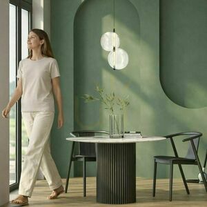 Závěsné svítidlo Candellux Studio PLAYA 32-50489, dvojitá koule z čirého skla, LED 2 × 10 W 600 lm 3000K, nastavitelné do 200 cm small 2